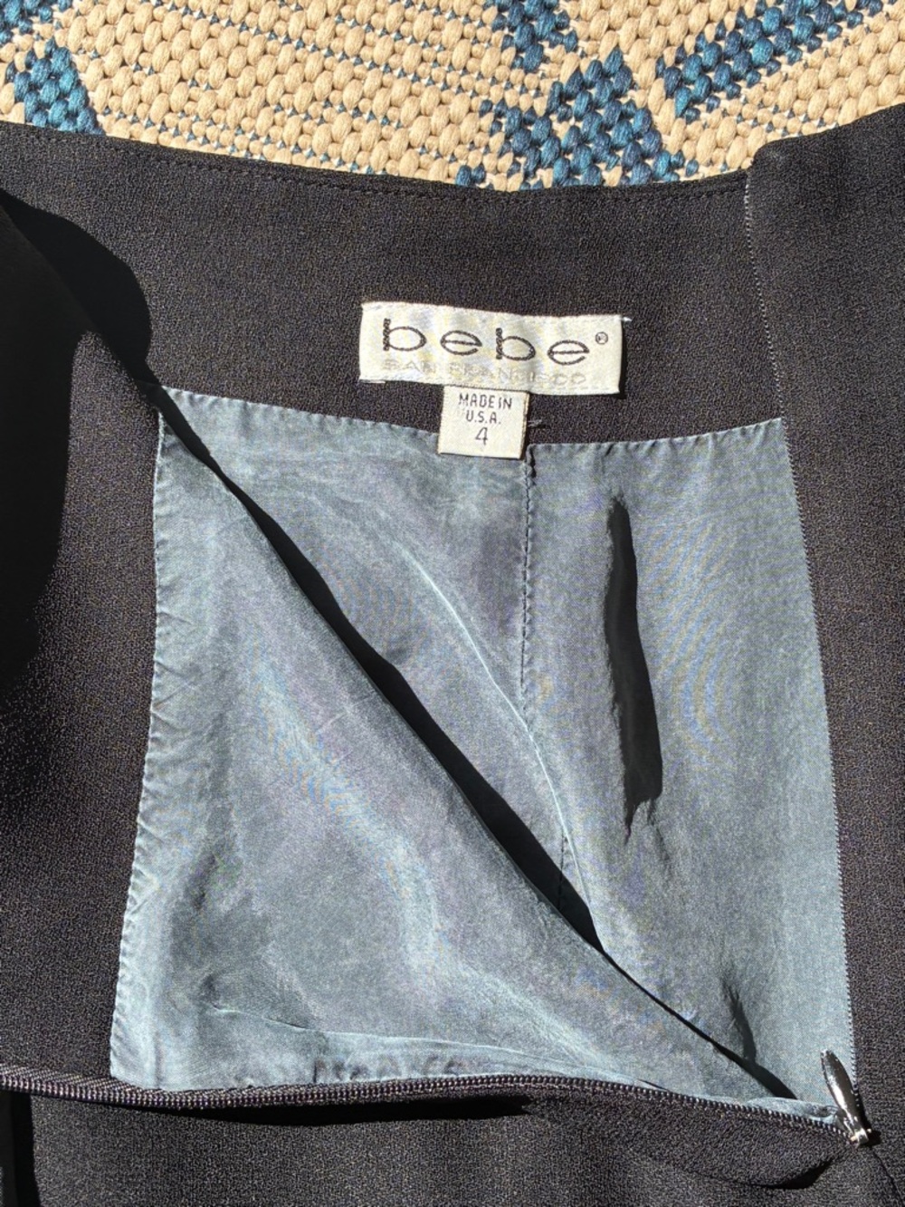 90's bebe Black Skort - Lined - 26 Waist - Picture 5 of 11